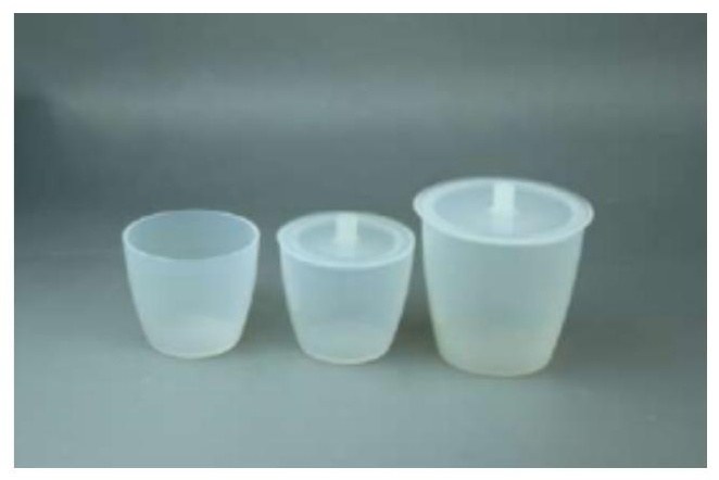 PFA crucible, range of sizes