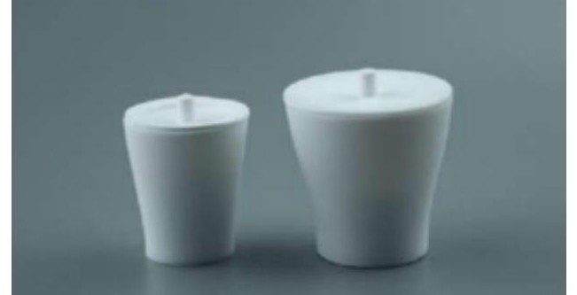 PTFE crucible, range of sizes
